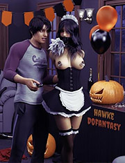 Halloween house party: Morning after | Hawke | fansadox collection 613